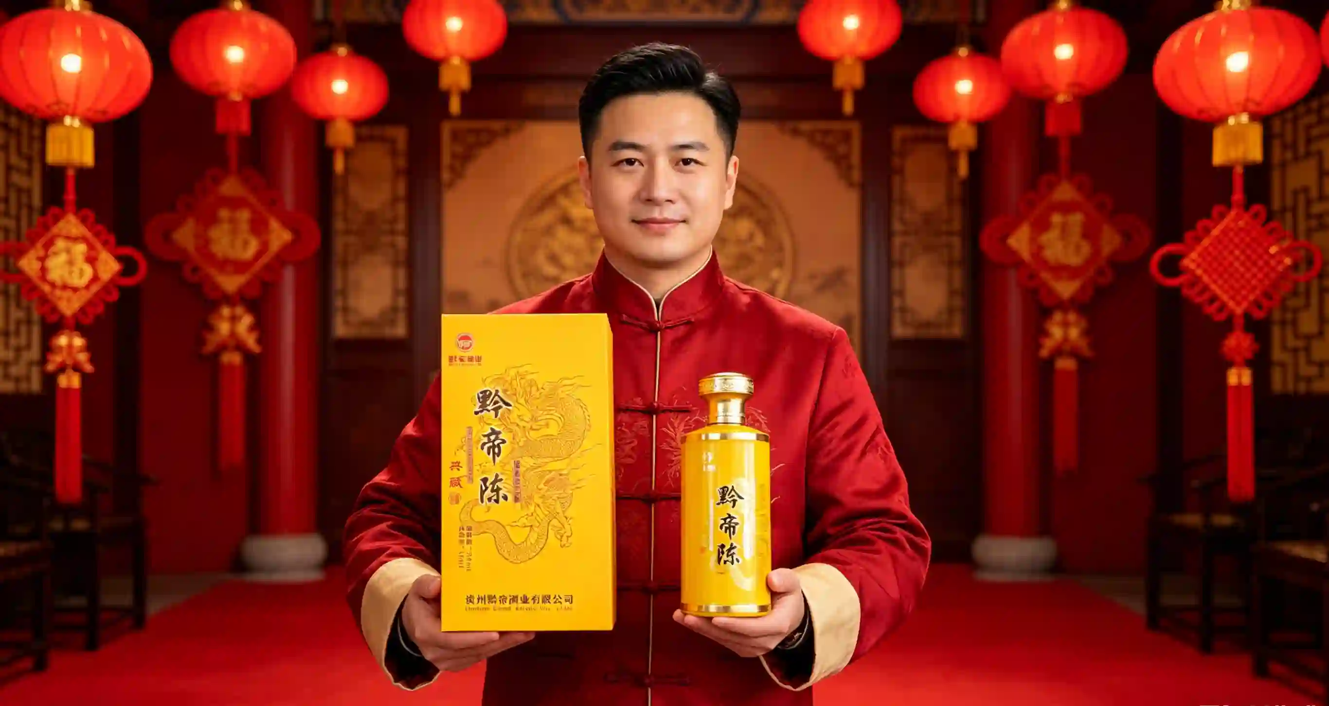 黔帝典藏酱香型白酒品鉴场景