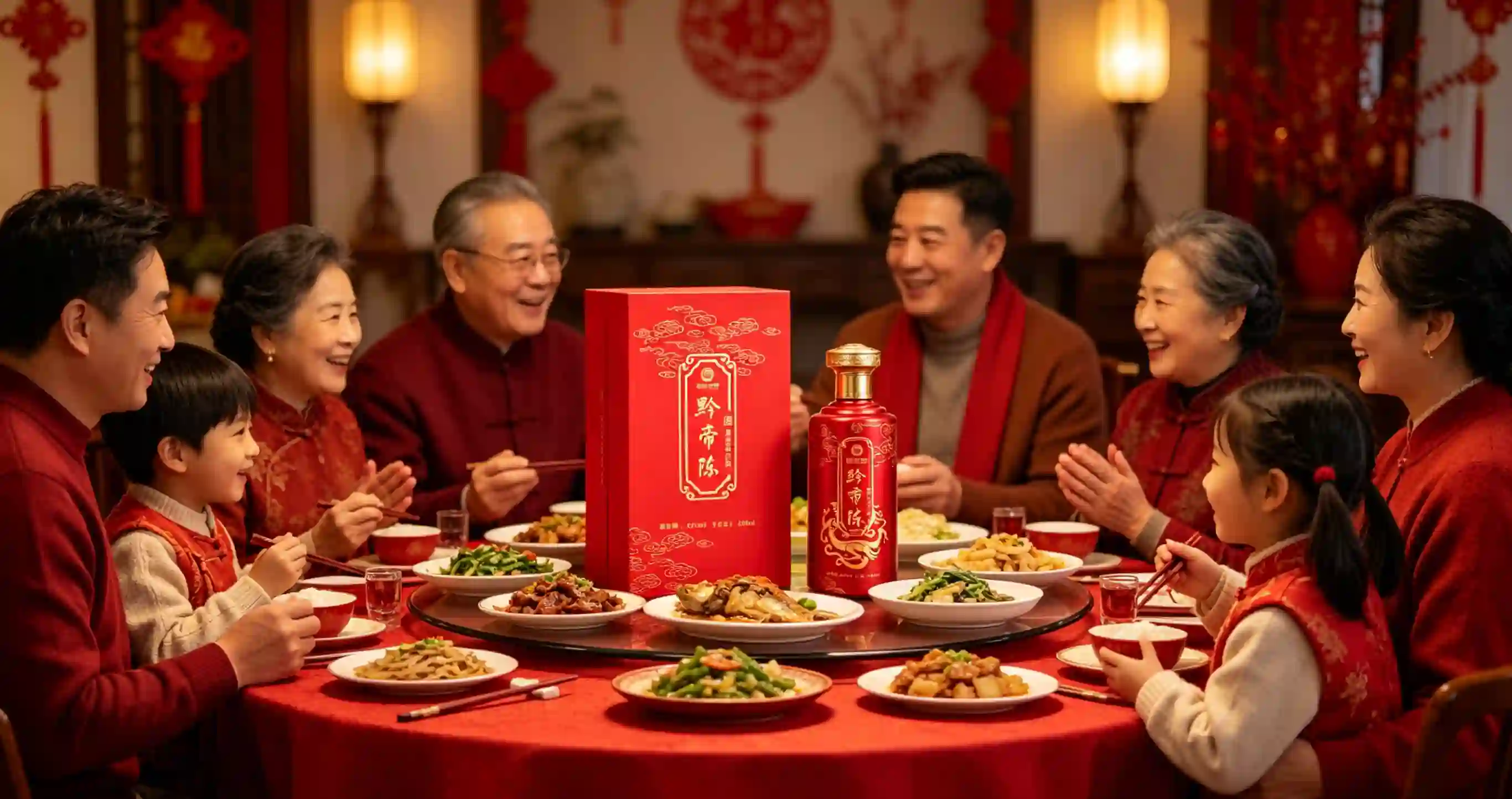 黔帝经典酱香型白酒品鉴场景